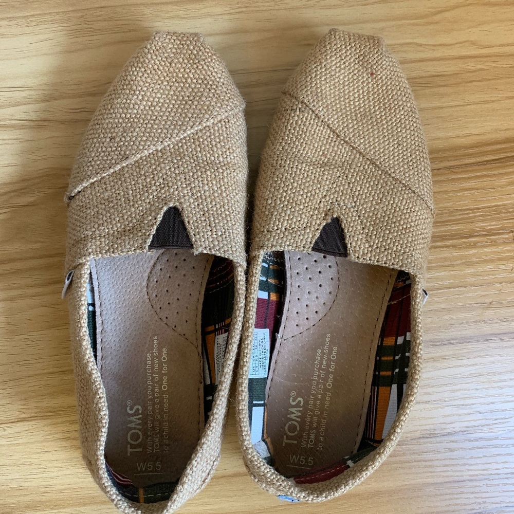 Burlap Toms